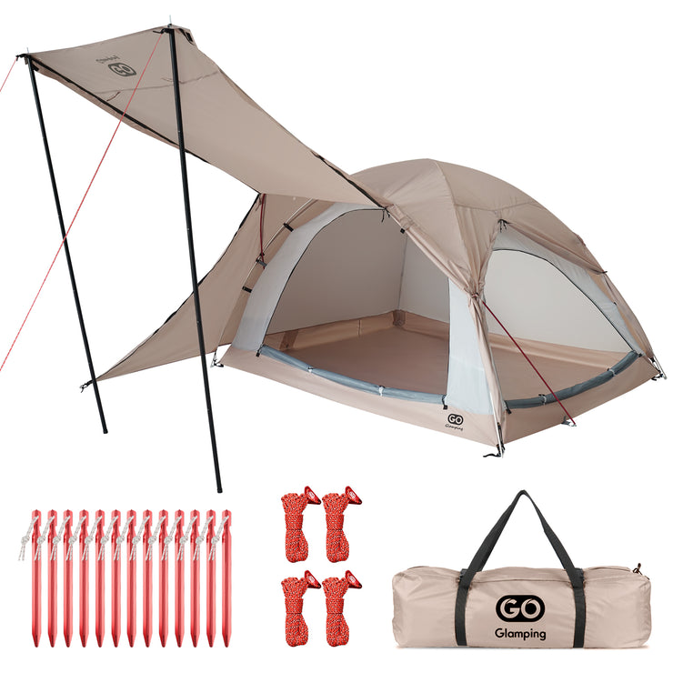 【DISCONTINUED PRODUCT, LIMITED STOCK】【SAVE 20%】STARRY Aluminum Touring Dome Tent for 1-2 person