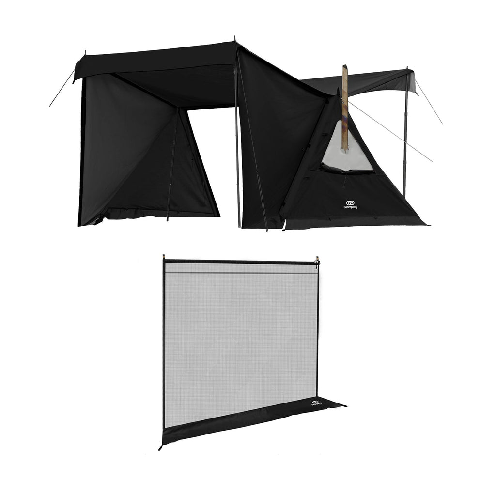 GOGlamping Mesh/TPU Curtain for G・G PUP2.0 Pup Tent