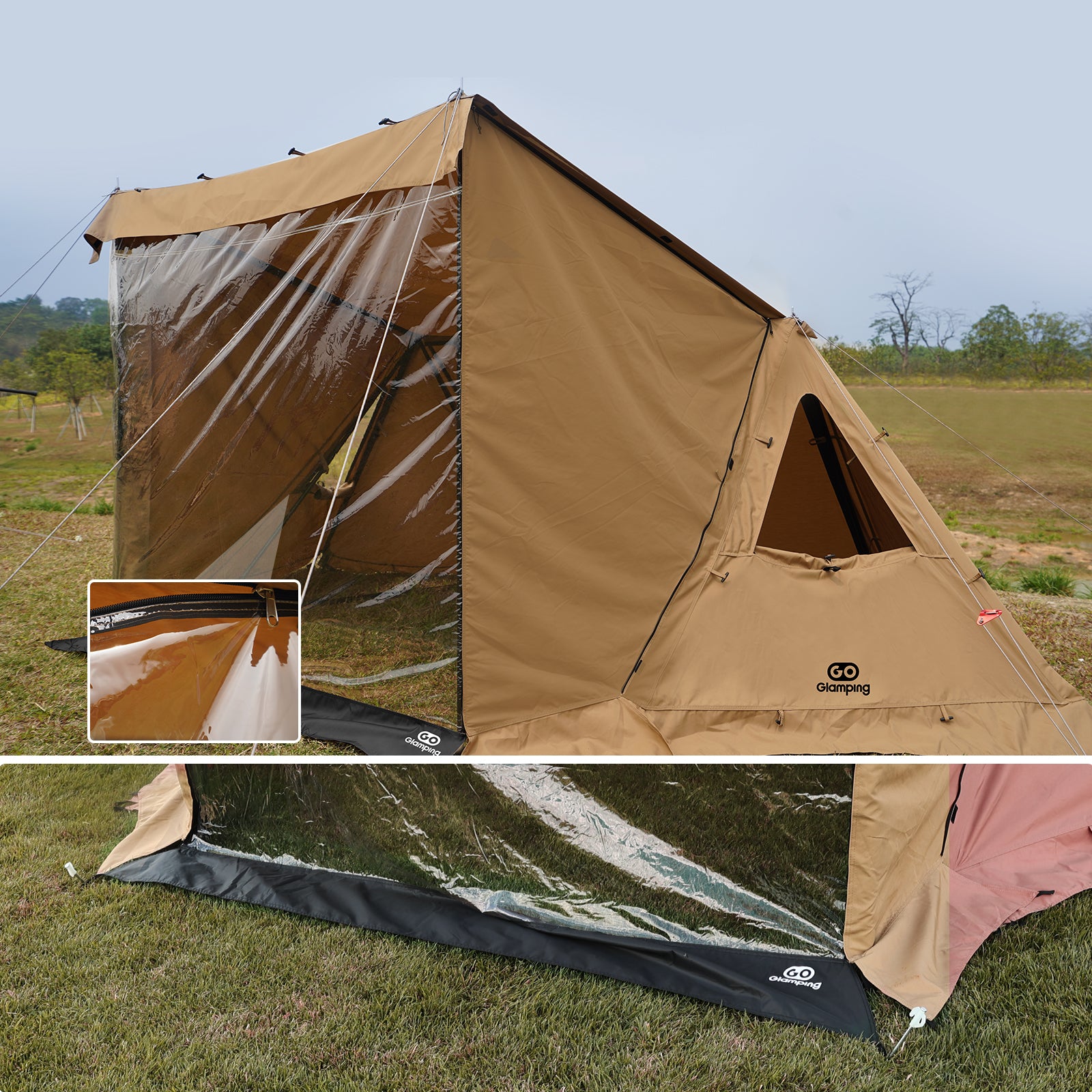 GOGlamping G・G PUP2.0 パップテント＆専用TPU幕 【テントセット】