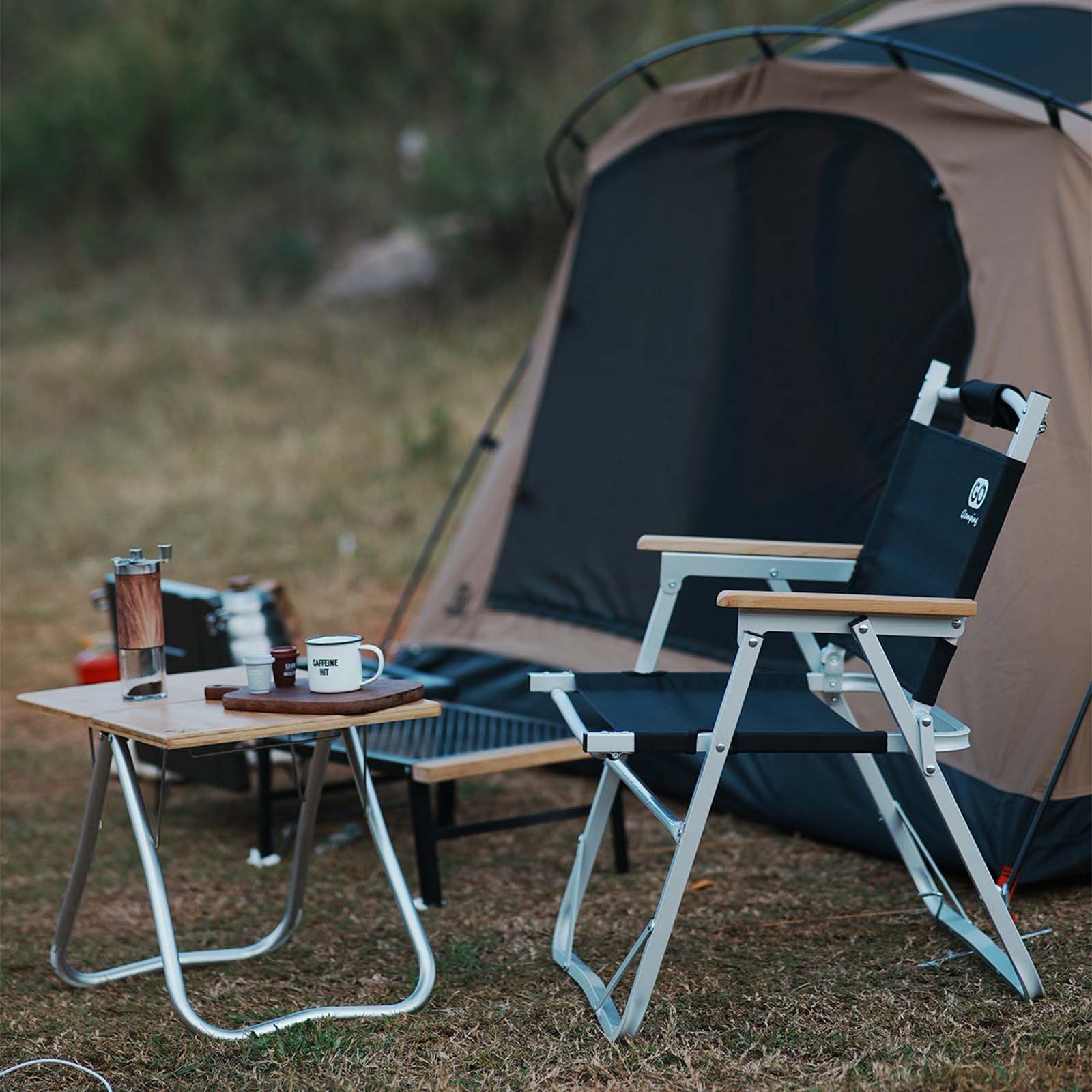 GOGlamping Aluminum Outdoor Folding Chair