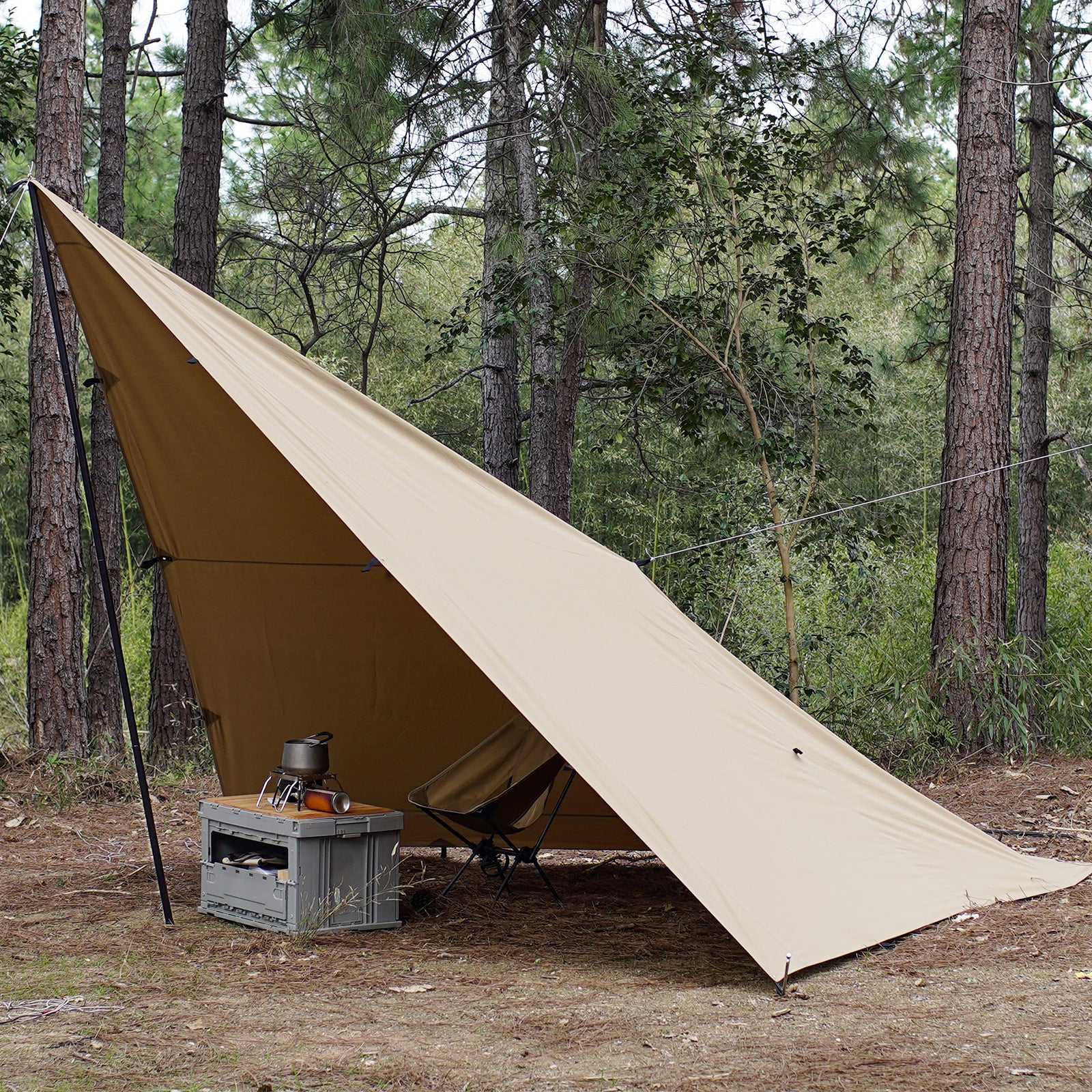 タープポール テントポール （スチール製 2本入り 4節 総長さ228CM） – GOGlamping