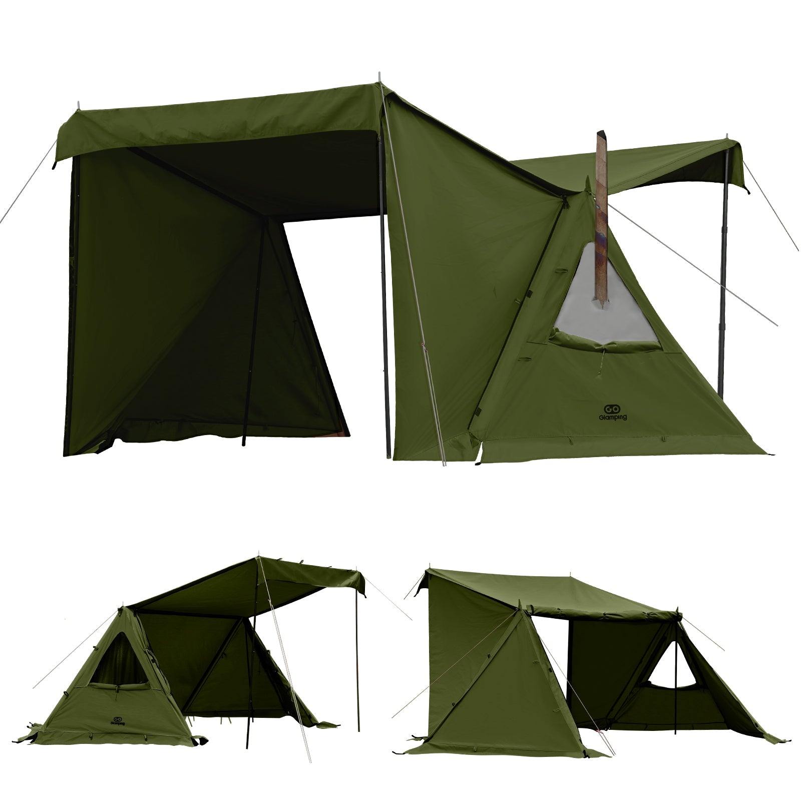 タイムセール中】GOGlamping G・G PUP2.0 パップテントTC