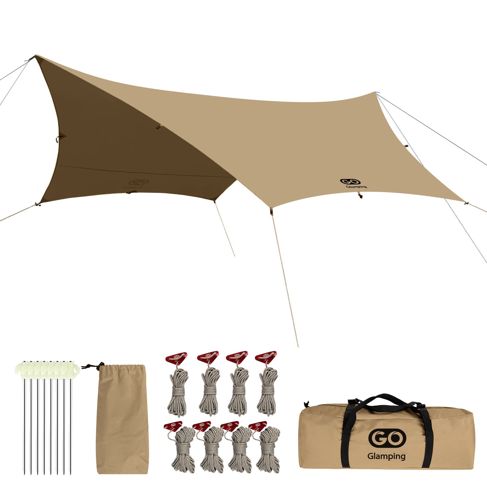 GOGlamping TSUBASA ヘキサタープ TC4.2x4.1m